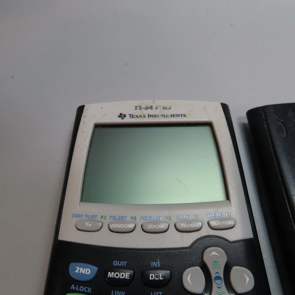 TI-84 Plus Graphing Calculator – TESTED & WORKING – W/Cover‎